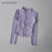 Outdoor Sports Long Sleeved Women Slim Yoga Clothes Quick Dry Zipper Cardigan Stand Up Collar Jacket Running Fitness Jacket Top