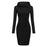 Ladies Casual Hooded Dress Comfortable Sweatshirt