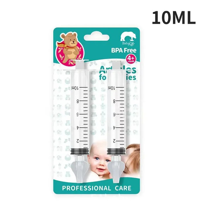 Silicone Baby Nasal Aspirator & Irrigator Syringe 10ML or 20ML