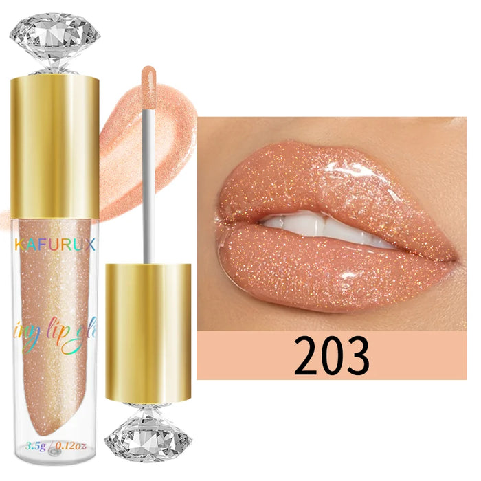 Moisturizing Glitter Lip Gloss – Sparkle & Shine