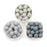 LOFCA 100pcs Premium 9mm Silicone Teething Beads – BPA-Free Food Grade DIY Beads