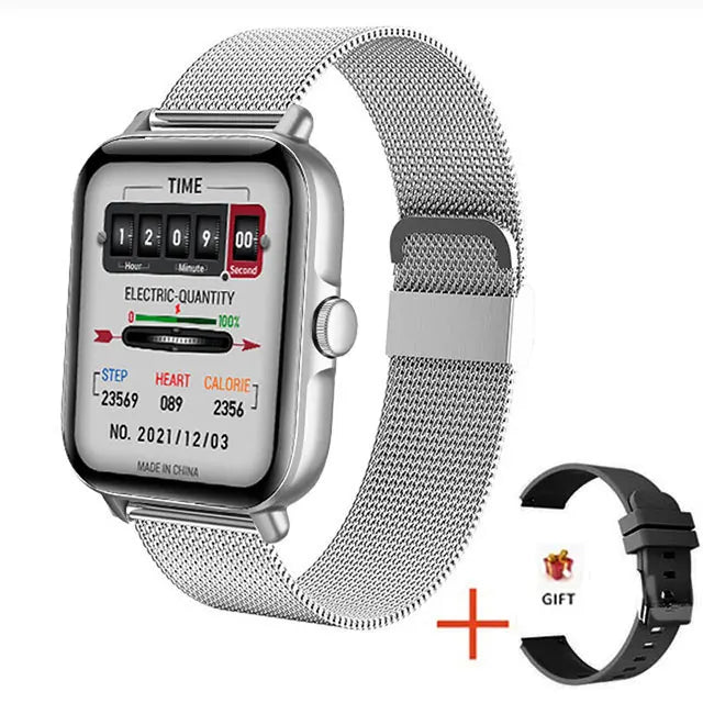 Unisex 2.01" Sport Smart Watch – iOS & Android
