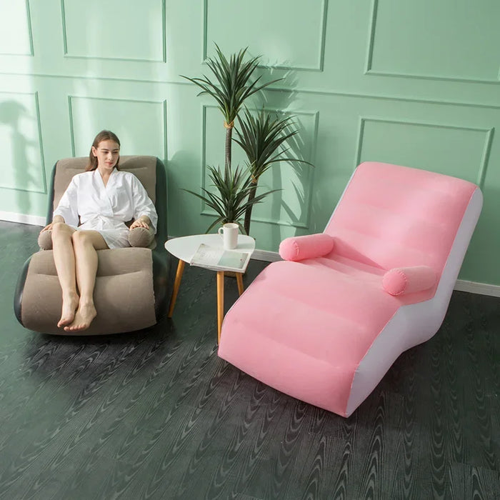 Comfort Air Lounge Sofa & Portable Inflatable Leisure Bed.