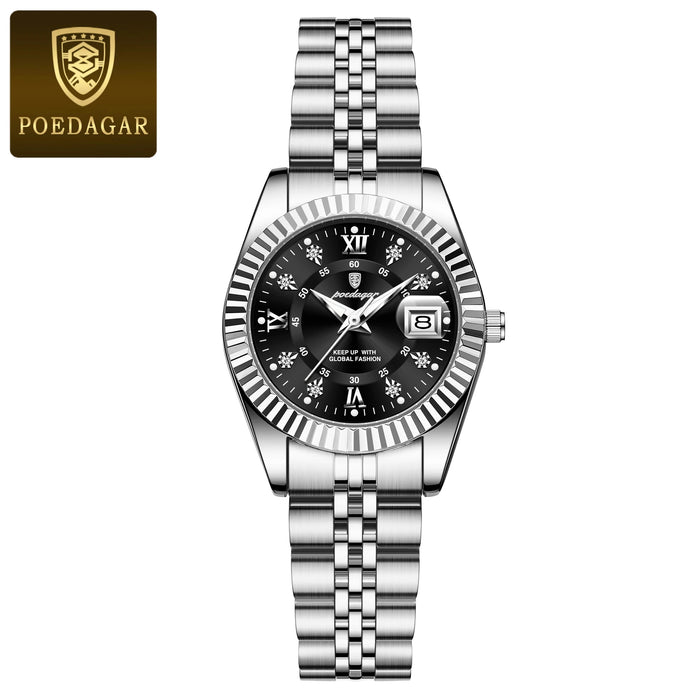 Waterproof Elegant Ladies Watch with Luminous Display