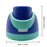 Thermos Cup Lid For Owala Freesip 16/24/32/40oz Cover One Button Water Bottle Top Lid No Leakage Fitness Sports Straw Cup Lid.