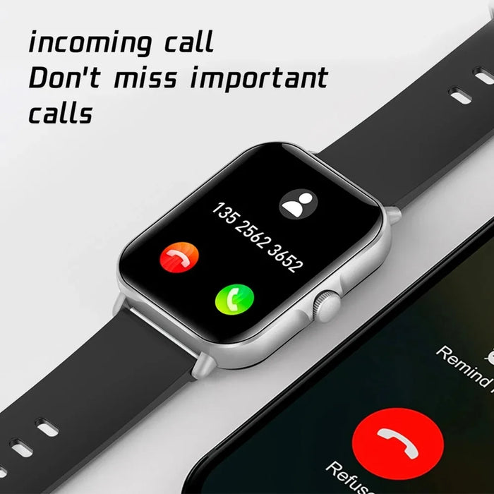 Unisex 2.01" Sport Smart Watch – iOS & Android