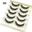 Black Eye Lashes Cat Eye Lashes Cross Strip False Eyelashes Natural Long Cosplay Makeup 5 pairs Mink Eyelash Extension Cilios