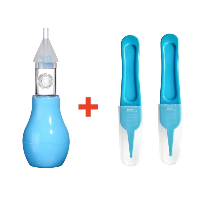 Silicone Baby Nasal Aspirator & Nose Cleaner Pump