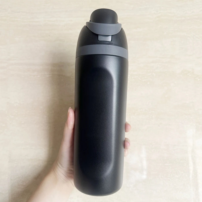Thermos Cup Lid For Owala Freesip 16/24/32/40oz Cover One Button Water Bottle Top Lid No Leakage Fitness Sports Straw Cup Lid.