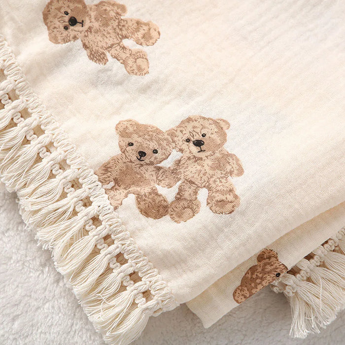 Muslin Cotton Swaddle & Summer Baby Blanket