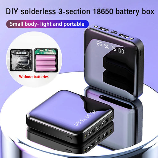 3x18650 Type-C DIY Power Bank Case.