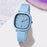 Casual Silicone Strap Quartz Watch