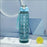 800ml/27oz Large Capacity Sports Water Bottle Leak Proof Plastic Drinking Cup With Time Scale Suitable For Travel Fitness Sports