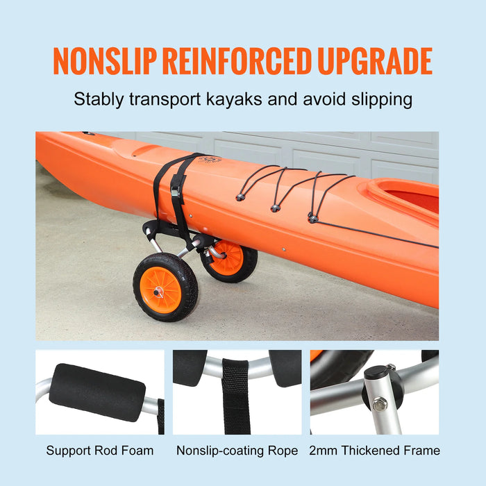 SucceBuy Heavy-Duty Kayak Dolly.
