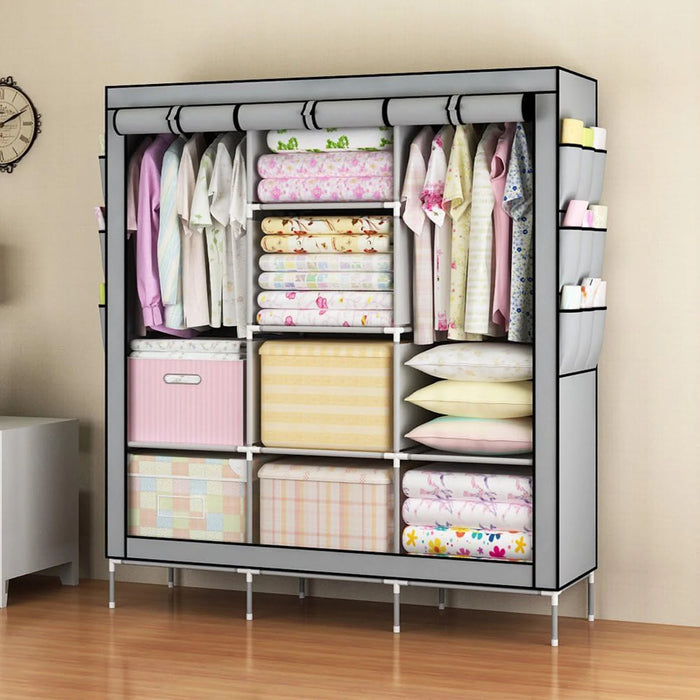 Portable Closet &amp; Wardrobe Organizer Rack.