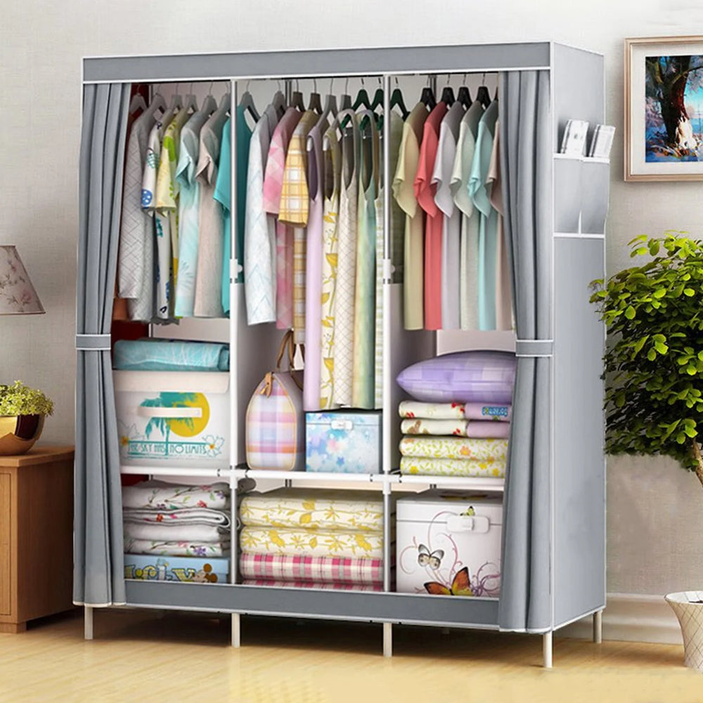 Portable Closet &amp; Wardrobe Organizer Rack.