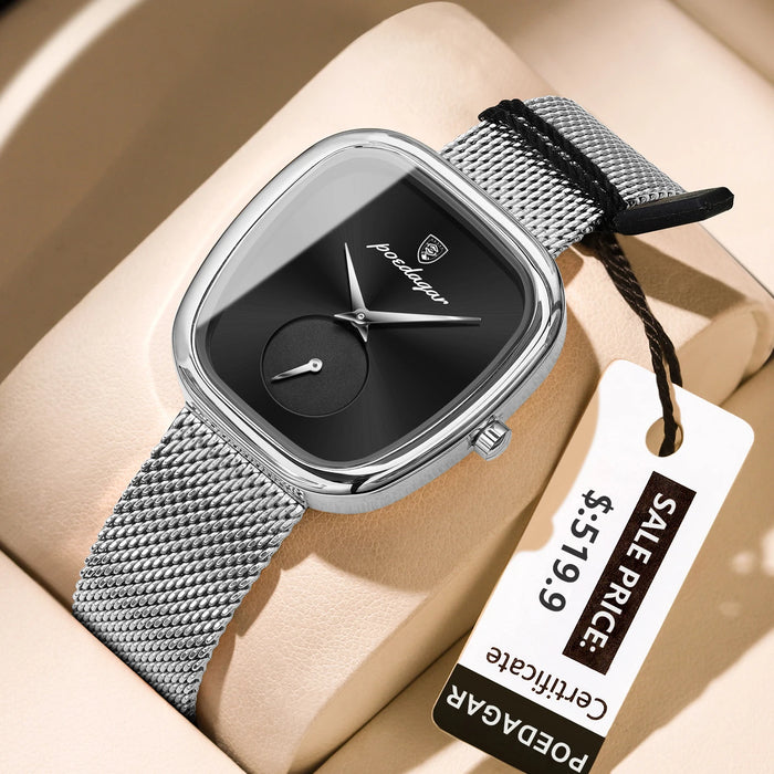 Elegant Women’s Waterproof Stainless Steel Watch