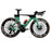 1:8 Alloy Road Bike Toy – Colorful Collectible with Water Bottle