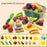 Kid Pretend Play Kitchen Fun Cutting Fruits and Vegetables Food Play House Set Puzzle Education Toys For Kids Boys Girls Gifts