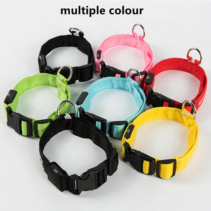 3 Modes Dog/Cat Luminous Charge Collar Led