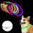 USB Rechargeable Fiber Optic Collar Pet Dog LED Light Collar Luminous Anti-Lost Dog Collar USB Rechargeable Dog Necklace Collar