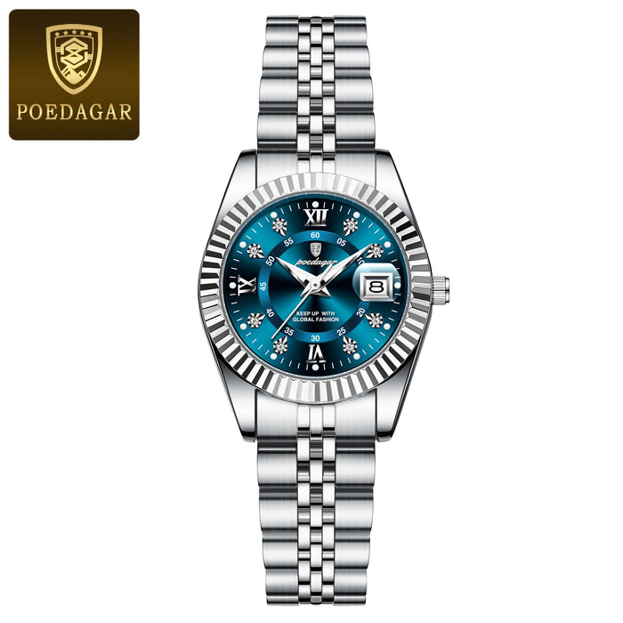 Waterproof Elegant Ladies Watch with Luminous Display