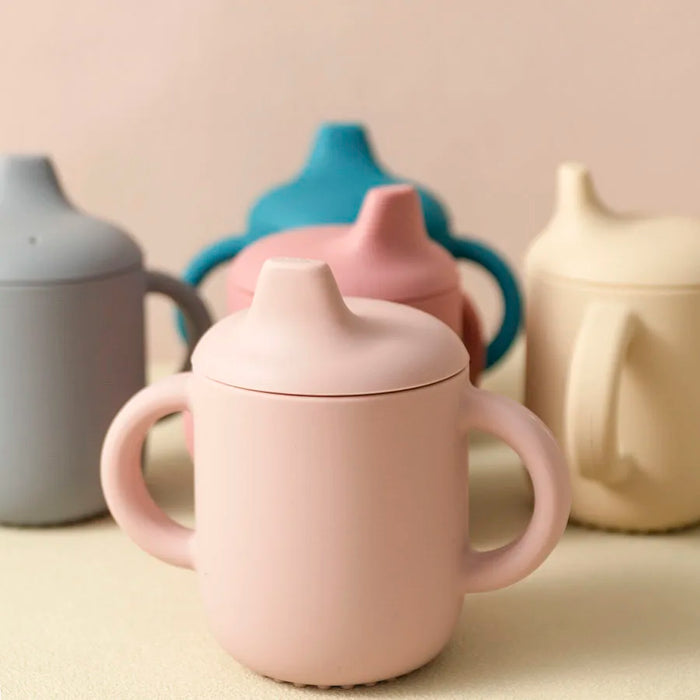 Silicone Baby Drinking Cup with Handles