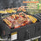 5~10 People BBQ Camping Charcoal Barbecue Stove 2 Wheels Luxurious Configuration Family Garden Outdoor Home Barbecue Grill
