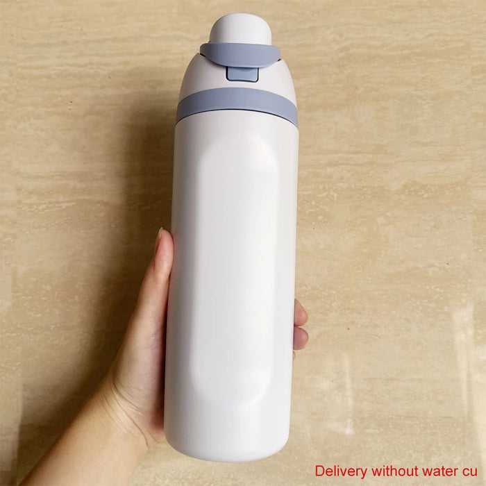 Thermos Cup Lid For Owala Freesip 16/24/32/40oz Cover One Button Water Bottle Top Lid No Leakage Fitness Sports Straw Cup Lid.