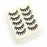Black Eye Lashes Cat Eye Lashes Cross Strip False Eyelashes Natural Long Cosplay Makeup 5 pairs Mink Eyelash Extension Cilios