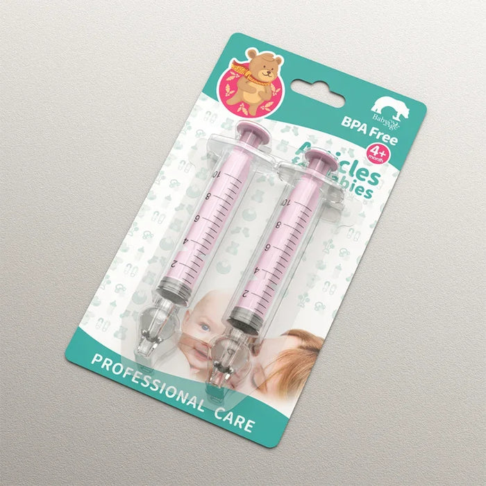 Silicone Baby Nasal Aspirator & Irrigator Syringe 10ML or 20ML