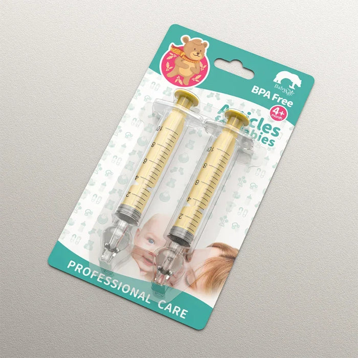 Silicone Baby Nasal Aspirator & Irrigator Syringe 10ML or 20ML