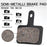 BUCKLOS Semi-Metal Brake Pads Mountain Bike Hydraulic Disc Brake Pads for SHIMANO B01S B05S MTB Road Bicycle Cycling Brake Part