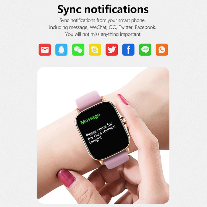 Unisex Sport Smart Watch – Health & Activity Tracker