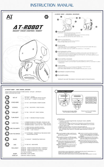 Smart Interactive RC Robot Toy